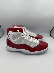 Jordan 11 Retro “Cherry” White Varsity Red Black Men's Size 11.5 CT8012-116 *NEW - Picture 1 of 5