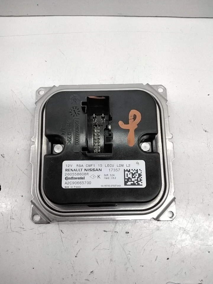 CENTRALINA FARI A LED PER RENAULT Captur Serie 260558608R (13>) - Immagine 1 di 1