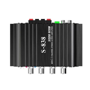 2.1 Channel Hi-Fi Car Stereo Power Amp Subwoofer Audio Amplifier Accessories - Picture 1 of 10
