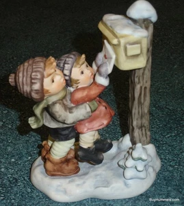 Figurina "Invio Auguri di Stagione" GOEBEL BERTA HUMMEL BH276 Regalo Natale! - Foto 1 di 13