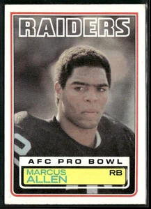 1983 Topps #294 Marcus Allen - Foto 1 di 2