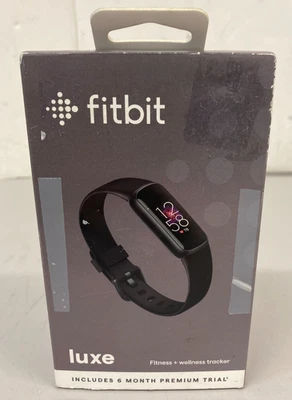 Fitbit Luxe Fitness/Wellness Tracker GPS Stress Management Black/Graphite - Image 1 of 4