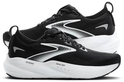 Brooks Glicerina 22 Hombre Negro/Gris/Blanco, Múltiples Tallas y Anchos, Nuevo En Caja Foto 1 de 4