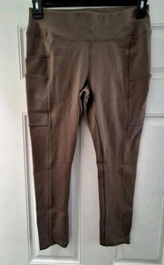 Carhartt Force Fitted Lightweight Ankle Length Pocket Leggings Small Olive Green - Bild 1 von 6