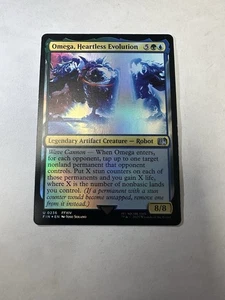 Omega, Heartless Evolution NM Final Fantasy Foil Magic The Gathering Mtg - Picture 1 of 2