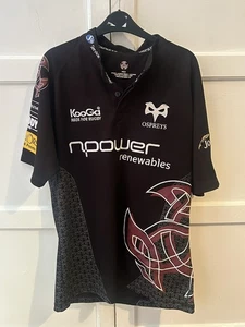 Kooga Ospreys 2008/9 Rugby Shirt/Jersey-Medium - Picture 1 of 2