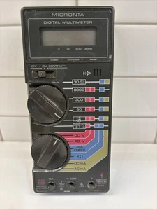 Vintage Radio Shack MICRONTA Meltimeter 22-185A- Works! - Picture 1 of 12