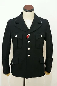 Túnica de lana negra M32 Elite Suboficial alemana de la Segunda Guerra Mundial 3XL solamente - Imagen 1 de 3