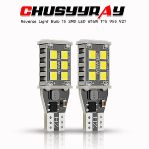 Para Ford Focus MK3 2011-2018 2x W16W Canbus LED 6000k Bombillas de luz de marcha atrás *OFERTA* - Imagen 1 de 11