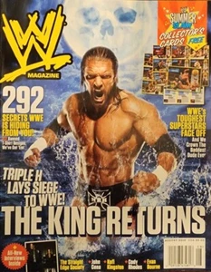 WWE MAGAZINE AUGUST 2010 TRIPLE H  - Picture 1 of 12