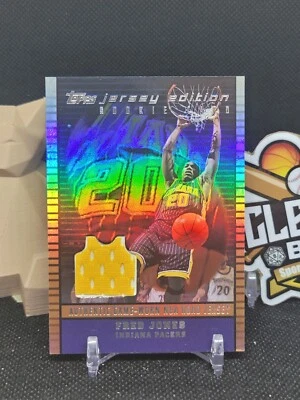 Fred Jones 2003-04 Jersey Edition Jersey Card #JE-FJ /299 (CBR) Foto 1 de 2