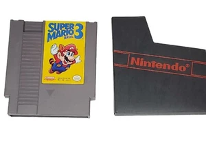 Super Mario Brothers Bros 3 NES Nintendo Patrone & Hülle getestet & funktioniert - Bild 1 von 4