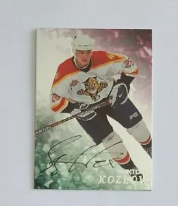 1998-99 Be A Player Victor Kozlov Florida Panthers - Auto - Picture 1 of 1