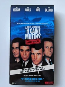 The Caine Mutiny - Court Martial (VHS) RARE PREVIEW SCREENER **TESTED** 🔥🔥 - Picture 1 of 8