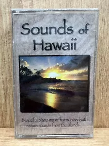 Sounds of Hawaii Hawaiian Piano Music Cassette Tape Nature Sounds - Picture 1 of 2