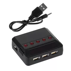 Battery 3.7V 500mAh 5 In 1 USB Charger Cable Set For SYMA X5C RC Remote Control - Picture 1 of 7