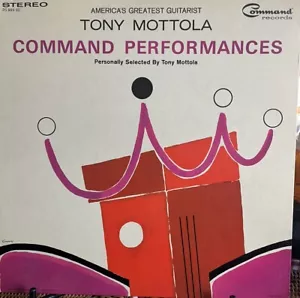 Tony Mottola Command Performances 1965 Command RS 885 SD Vinyl LP VG+ Stereo - Imagen 1 de 4