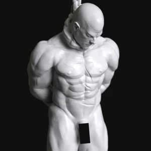 Hanged Gene-forged Marine Prisoner 01b - 28mm Resin Miniature by Manufaktura - Picture 1 of 4