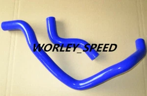 BLUE SILICONE RADIATOR HOSE KIT FOR AFTERMARKET CIVIC D15/D16 EG EK 1992-2000 - Picture 1 of 8