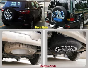 Suzuki Honda Toyota Ford Car Spare Tire Tyre Soft Case Cover Bag Pouch Protector - Foto 1 di 52