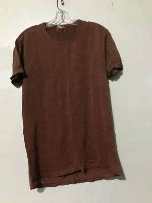 Calvin Klein Size M Bronze Men Tee-Shirt Fitted Muscle Shirt - Image 1 of 4