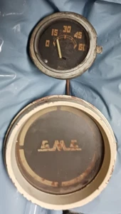 1954-59 GMC Truck Oil Gauge & Clock Delete  Instrument Panel - Picture 1 of 6