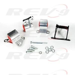 FOR 96-00 CIVIC EK EM1 EK9 B&D SERIES BILLET PERFORMANCE ENGINE MOTOR MOUNT KIT - Bild 1 von 6