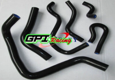 MANGUERA RADIADOR/CALENTADOR SILICONA NEGRA PARA HONDA CIVIC EK4/EK9/EG6 B16/B18 92-2000 Foto 1 de 4