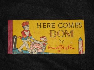 ENID BLYTON; Here Comes Bom - 1960-1st - Vintage Children's Strip Cartoon Book