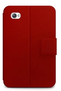 iLuv Samsung Galaxy Tab Slim Portfolio Case + Stand Red - Picture 1 of 1