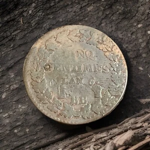 FRANCIA LAN 6 A (1797-1798) 5 CÉNTIMOS MUY BUEN ESTADO G - Imagen 1 de 3