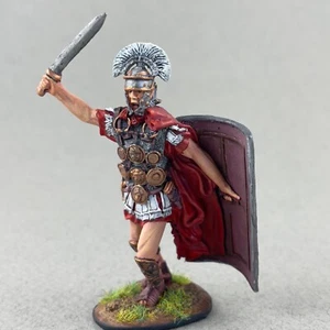 Roman Centurion figure 54 mm 1/32, Second Legion Augusta, Ancient metal soldier - Picture 1 of 13