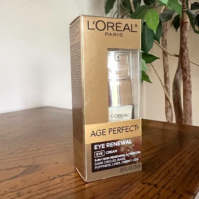 L'oreal Paris Age Perfect Eye Renewal Eye Cream 5 in 1 Skin Renewing 0.5 fl oz - Image 1 of 4