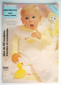 LIVRE DES ANNÉES 70, BÉBÉ DES TRICOTS POUR TOUTE L'ANNÉE, PLUS DE 60 MODÈLES - Bild 1 von 3