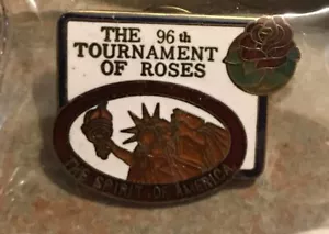 THE 96TH TOURNAMENT OF ROSES PIN - Picture 1 of 2