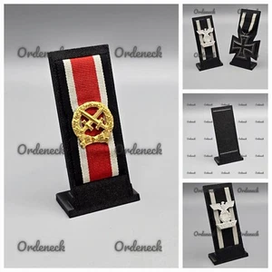 ORDENSTÄNDER - FÜR WIEDERHOLUNGSSPANGE & EHRENBLATTSPANGE HEER LUFTWAFFE 57er WK - Picture 1 of 13