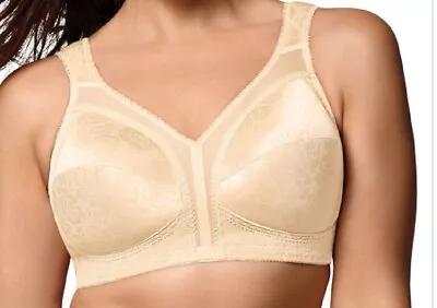 Playtex 18 Hour Original Comfort Straps Wirefree Bra 52D  Style 4693 (RS-14) - Image 1 of 4