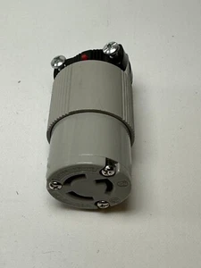 Arrow Hart NEMA L5-15 15A 125V Twist Lock Female Connector Gray - New Fast Ship - Picture 1 of 7