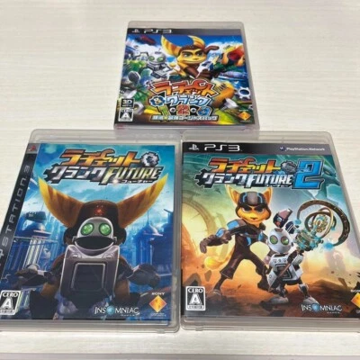 Ratchet & Clank Future 1 2 & 1•2•3 Ginga Saikyou Gorgeous Pack set Sony PS3 - Image 1 of 4