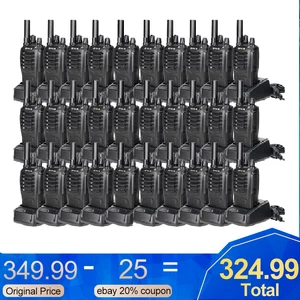 Long Range Retevis H777 UHF Walkie Talkie FRS CTCSS/DCS Two Way Radio 30pack - Zdjęcie 1 z 13