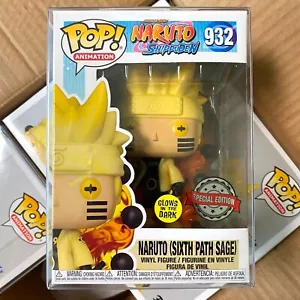 Funko Pop Naruto : Naruto (Sixth Path Sage) Glows #932 Vinyl Exclusive "Mint" - Picture 1 of 5