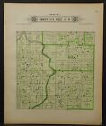 Oklahoma Woodward County Map Center Township 1910  !R6#43
