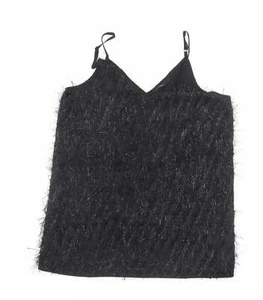 NEXT Womens Black Polyester Blend Camisole Tank Size 12 - Picture 1 of 12