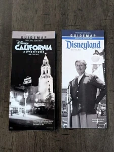Disneyland Park and California Adventure Map Guides Special Edition July 17 2015 - Picture 1 of 1