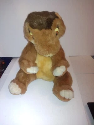 Peluche de dinosaurio vintage Gund 16" Little Foot The Land Before Time J C PENNEY Foto 1 de 4