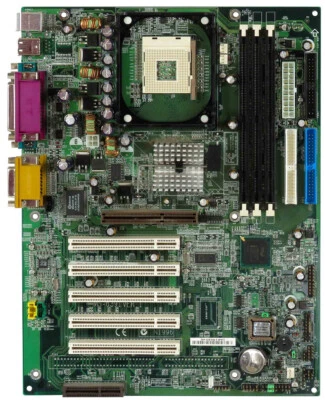 Microstar MS-6391 Ver.1 S.478 Sdram AGP PCI ATX - Image 1 of 2