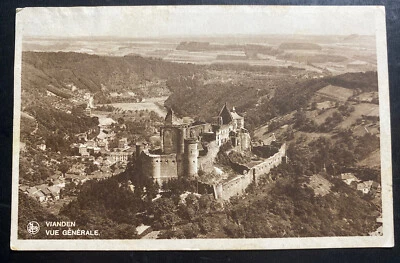 Cubierta de postal con foto real de Vianden Luxemburgo de la década de 1930 a La Haya Holland City V Foto 1 de 2