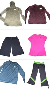 Nike Under Armour Shorts Shirts Bra Women’s Leggings 14 Pc Lot Size M - Picture 1 of 24