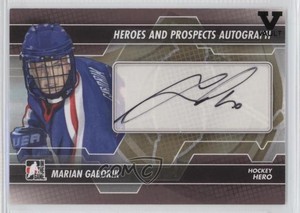 2013-14 ITG Heroes and Prospects Auto ITG Vault Black Marian Gaborik #A-MG Auto