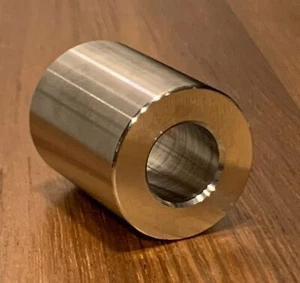 EXTSW 1/2” ID x 1” OD x 1 1/4" thick 316 Stainless Shaft Spacer - Picture 1 of 7